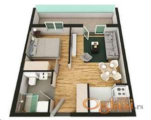 ~ Jednoiposoban stan u izgradnji na Telepu ~